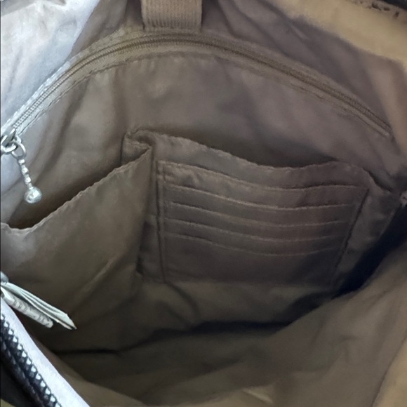 Baggallini Small Crossbody Bag Travel Organizer Black purse Vacation minimalist - Picture 7 of 10